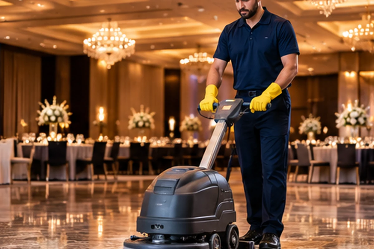 Floor Cleaning & Polishing