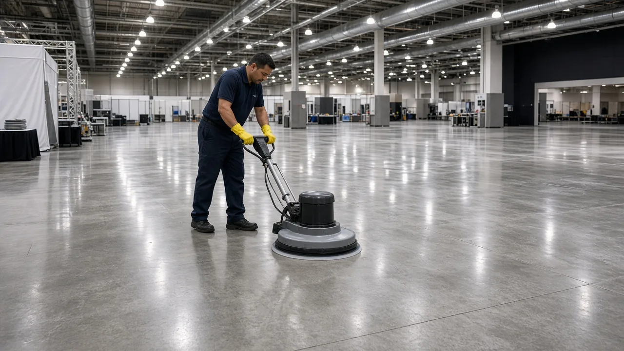 Floor Cleaning & Polishing