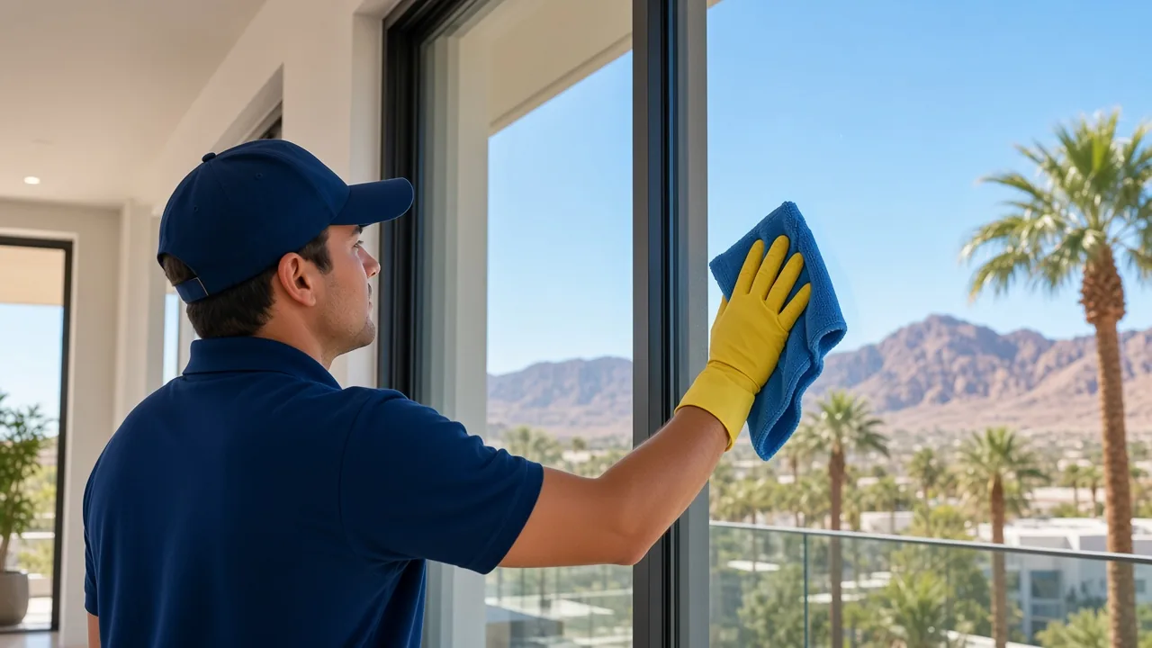 Interior Glass Cleaning